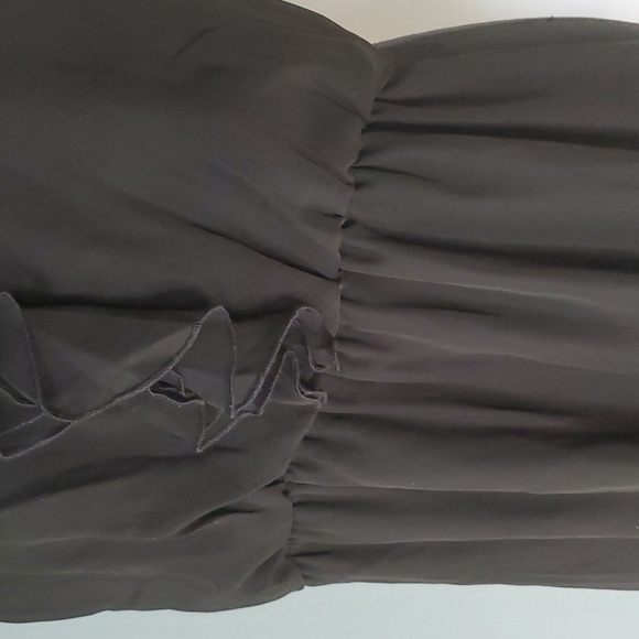Maurices black dress XS ruffles lined - Picture 10 of 11